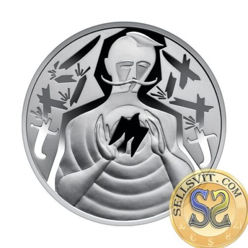 Coin Ukraine 2024 #22 Neither Bullet Nor Saber! BOOKLET