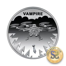 Coin Ukraine 2025 #11 Ukrainian “Bavovna” The Vampire UAV BOOKLET